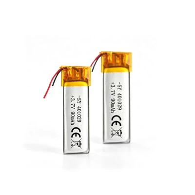 90mah پولیمر لتیم آئن بیٹری